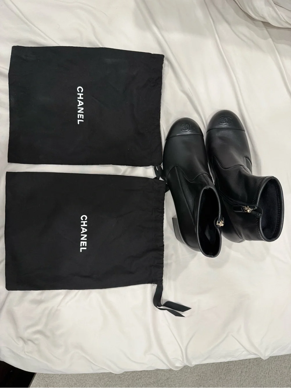 CHANEL sleek black